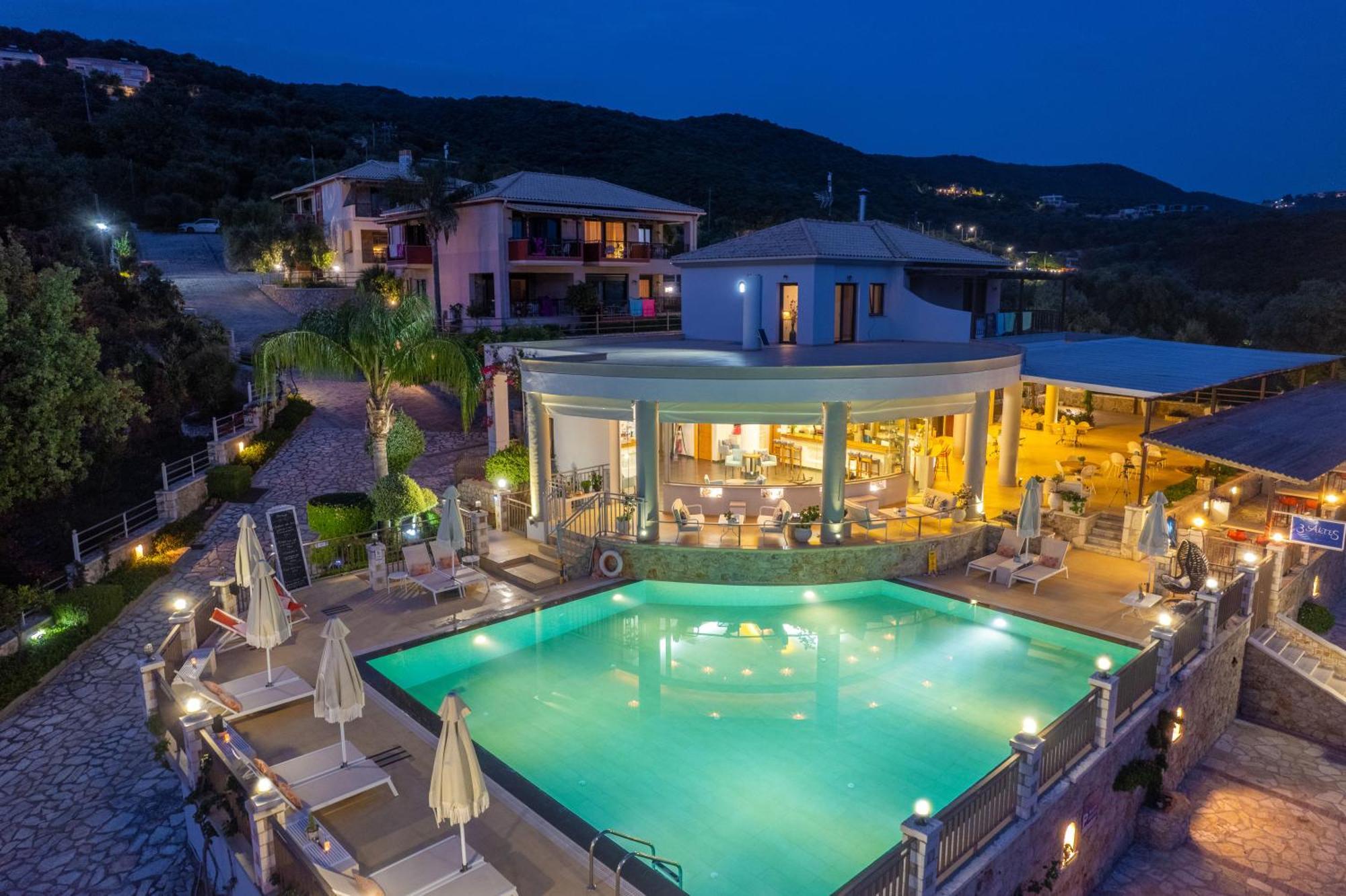 3Aktes Suites & Studios Sívota Exteriör bild